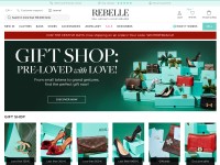 Desktop screenshot for rebelle.com