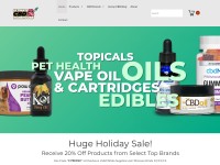 Desktop screenshot for ultimatecbdwarehouse.com