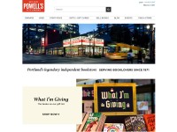 Desktop screenshot for powells.com