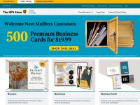 Desktop screenshot for upsstoreprint.com