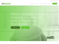 Desktop screenshot for adrecord.com