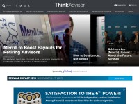 Desktop screenshot for thinkadvisor.com