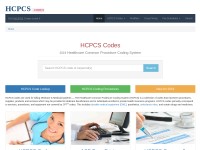 Desktop screenshot for hcpcs.codes