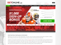 Desktop screenshot for betonline.ag