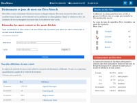 Desktop screenshot for dico-mots.fr