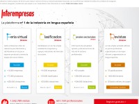 Desktop screenshot for interempresas.net