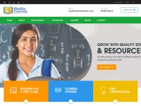 Desktop screenshot for shuklatutorials.com