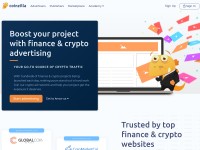 Desktop screenshot for coinzilla.com