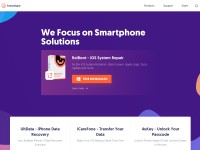 Desktop screenshot for tenorshare.com