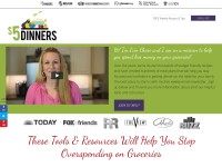 Desktop screenshot for 5dollardinners.com