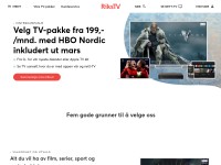 Desktop screenshot for rikstv.no