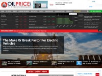 Desktop screenshot for oilprice.com