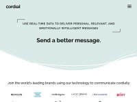 Desktop screenshot for cordial.com