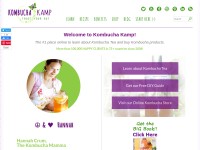 Desktop screenshot for kombuchakamp.com