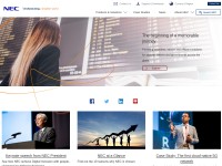 Desktop screenshot for nec.com