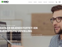 Desktop screenshot for kmd.dk