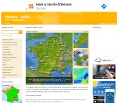 Desktop screenshot for vigilance-meteo.fr