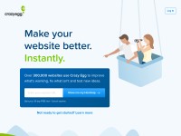 Desktop screenshot for crazyegg.com