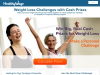 Desktop screenshot for healthywage.com