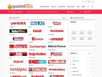 Desktop screenshot for gazeteapp.com