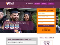 Desktop screenshot for post.edu