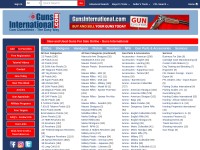 Desktop screenshot for gunsinternational.com