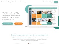 Desktop screenshot for matrixlms.com