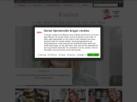 Desktop screenshot for femina.dk