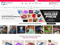 Desktop screenshot for mousepadsnow.com