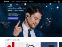 Desktop screenshot for sony.fr