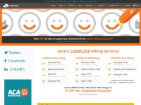 Desktop screenshot for aatrix.com