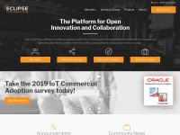 Desktop screenshot for eclipse.org