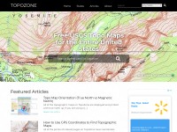 Desktop screenshot for topozone.com