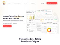Desktop screenshot for callyzer.co