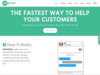 Desktop screenshot for getinchat.com