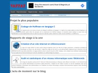 Desktop screenshot for tazzaz.com