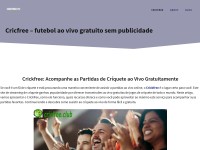 Desktop screenshot for cricfree.club