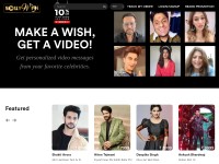 Desktop screenshot for bollywish.com