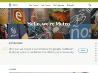 Desktop screenshot for oregonmetro.gov