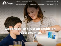 Desktop screenshot for deanfoods.com