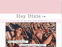 Desktop screenshot for heydixie.co.uk