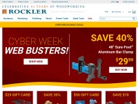 Desktop screenshot for rockler.com