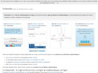 Desktop screenshot for solumaths.com