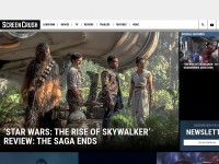 Desktop screenshot for screencrush.com