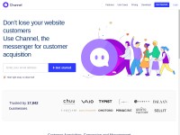 Desktop screenshot for channel.io