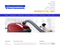 Desktop screenshot for brilliantvacuum.com