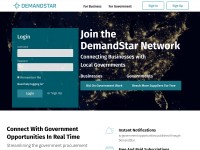 Desktop screenshot for demandstar.com