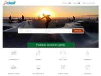 Desktop screenshot for clasf.pe