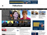 Desktop screenshot for politicshome.com