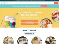 Desktop screenshot for makegoodfood.ca